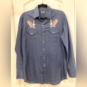 Men’s size LARGE Blair Pearl snap